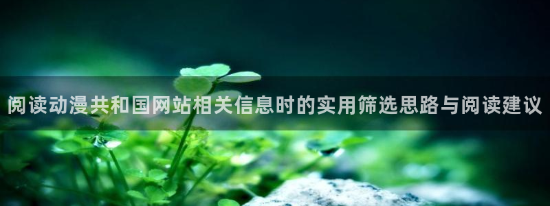 韩漫漫画免费观看:阅读动漫共和国网站相关信息时的实用筛选思路与阅读建议配图